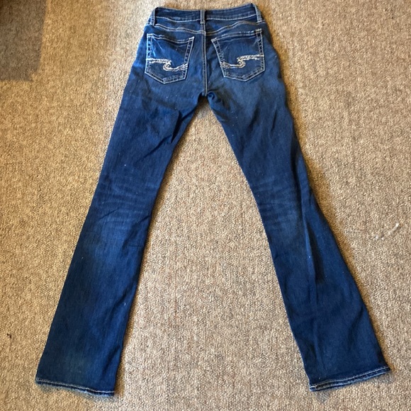 Women’s Silver jean Avery Slim size W24 L33 - Picture 3 of 3